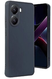 CepteToptan Xiaomi Poco X7 Pro Kılıf Aras Deri Kapak - Lacivert - DROPX4272-5575