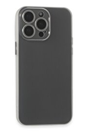 CepteToptan iPhone 15 Pro Kılıf Silikon - Şeffaf - DROPX1452-3127