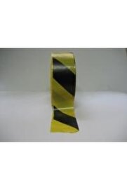 evimdeyokyok Sarı - Siyah İkaz Bandı 80mm x 500mt