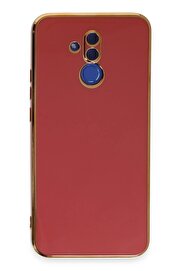 CepteToptan Huawei Mate 20 Lite Kılıf Volet Silikon - Kırmızı - DROPX7886-8244