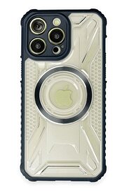 CepteToptan iPhone 14 Pro Max Kılıf Prag Magneticsafe Kapak - Lacivert - DROPX3165-7829