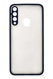 CepteToptan Huawei Y6P Kılıf Montreal Silikon Kapak - Lacivert - DROPX6767-8128