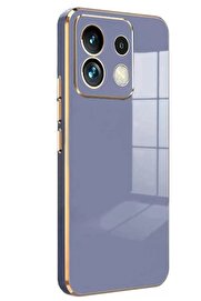 CepteToptan Xiaomi Redmi Note 13 4G Kılıf Volet Silikon - Mavi - DROPX6873-9876