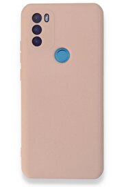 CepteToptan General Mobile GM 21 Plus Kılıf Nano içi Kadife Silikon - Pudra - DROPX4368-3217
