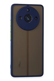 CepteToptan Realme 11 Pro Kılıf Montreal Silikon Kapak - Lacivert - DROPX5187-6430