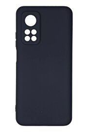 CepteToptan Xiaomi Mi 10T Kılıf Nano içi Kadife Silikon - Lacivert - DROPX2020-5661