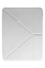 CepteToptan Xiaomi Redmi Pad SE Kılıf Kalemlikli Mars Tablet Kılıfı - Gri - DROPX1440-7698
