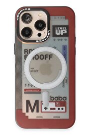 CepteToptan iPhone 13 Pro Max Kılıf Venüs Magneticsafe Desenli Kapak - Venüs - 11 - DROPX8715-4243
