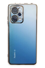 CepteToptan Xiaomi Redmi Note 12 Pro 5G Kılıf Lensli Silikon - Gold - DROPX6436-2269