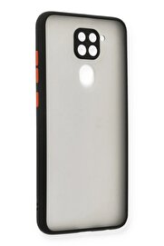 CepteToptan Xiaomi Redmi Note 9 Kılıf Montreal Silikon Kapak - Siyah - DROPX1363-5577