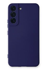 CepteToptan Samsung Galaxy S23 Plus Kılıf Nano içi Kadife Silikon - Mor - DROPX5046-2830