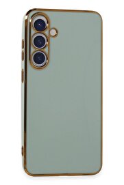 CepteToptan Samsung Galaxy S24 Plus Kılıf Volet Silikon - Açık Yeşil - DROPX3200-6859