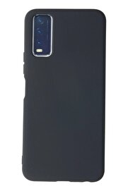 CepteToptan Vivo Y11S Kılıf Nano içi Kadife Silikon - Gri - DROPX6338-4715