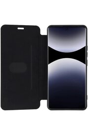 CepteToptan Xiaomi Redmi Note 14 Pro 5G Kılıf Flip Cover - Siyah - DROPX4615-4039