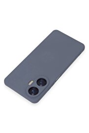CepteToptan Realme C55 Kılıf Nano içi Kadife Silikon - Gri - DROPX9998-9436