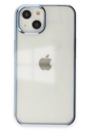 CepteToptan iPhone 14 Plus Kılıf Element Silikon - Sky Blue - DROPX8814-1955