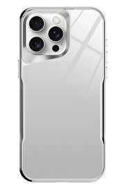 CepteToptan iPhone 14 Pro Craft Kapak - Gümüş - DROPX7647-6798