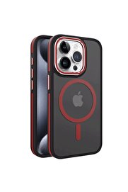 CepteToptan iPhone 13 Pro Max Winner Magsafe Kapak - Kırmızı - DROPX4733-7937