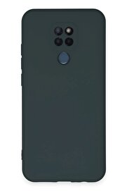 CepteToptan General Mobile GM 20 Kılıf Nano içi Kadife Silikon - Koyu Yeşil - DROPX7569-2670