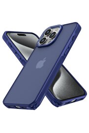 CepteToptan iPhone 14 Pro Max Kılıf Elegant Kapak - Lacivert - DROPX6351-8248