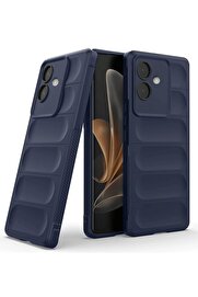 CepteToptan Oppo A3 Kılıf Optimum Silikon - Lacivert - DROPX3252-4980