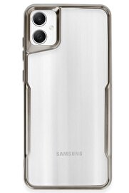 CepteToptan Samsung Galaxy A06 Kılıf Boyi Silikon Kapak - Titan Gri - DROPX6851-6865