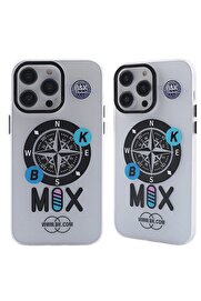 CepteToptan iPhone 14 Pro Kılıf Apollo Magneticsafe Desenli Kapak - Apollo Şeffaf - 3 - DROPX7116-2860