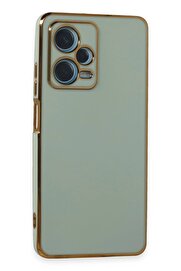 CepteToptan Xiaomi Redmi Note 12 Pro Plus Kılıf Volet Silikon - Açık Yeşil - DROPX3775-2984