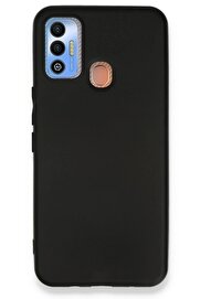 CepteToptan Tecno Spark 7T Kılıf First Silikon - Siyah - DROPX4753-1327
