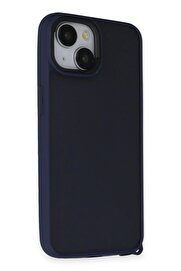 CepteToptan iPhone 15 Kılıf Elegant Kapak - Lacivert - DROPX8601-8526