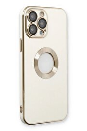 CepteToptan iPhone 13 Pro Kılıf Store Silikon - Beyaz - DROPX4681-6379