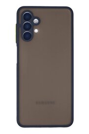 CepteToptan Samsung Galaxy A04S Kılıf Montreal Silikon Kapak - Lacivert - DROPX1653-5667