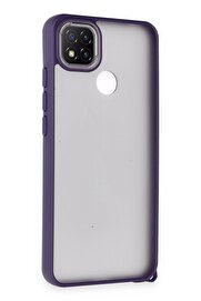 CepteToptan Xiaomi Redmi 9C Kılıf Elegant Kapak - Derin Mor - DROPX1599-4679