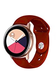 CepteToptan Watch 20mm Klasik Kordon - Bordo - DROPX9854-7113