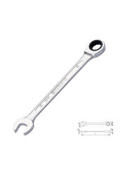 Ethab Ti̇caret Mey İthalat® İzeltaş 0340 Cırcır Kombi̇ne Anahtar 18 Mm