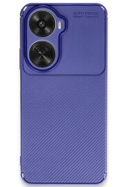 CepteToptan Huawei Nova 12 SE Kılıf Auto Focus Karbon Kapak - Lacivert - DROPX4286-4303