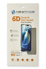 CepteToptan Samsung Galaxy A12 6D Mat Seramik Hayalet Nano Ekran Koruyucu - DROPX2151-4883