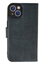 CepteToptan iPhone 14 Plus Kılıf Trend S Plus Kapaklı Kılıf - Lacivert - DROPX9977-1143
