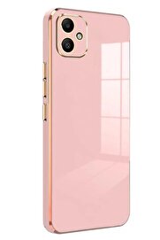 CepteToptan Samsung Galaxy A05 Kılıf Volet Silikon - Pembe - DROPX8470-2223