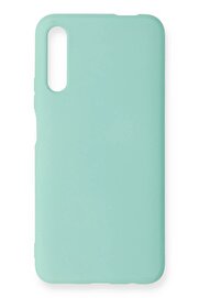 CepteToptan Huawei P Smart Pro / Y9S Kılıf Nano içi Kadife Silikon - Turkuaz - DROPX5851-4264