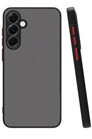 CepteToptan Samsung Galaxy A56 Kılıf Montreal Silikon Kapak - Siyah - TNC5530-6395