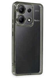 CepteToptan Xiaomi Poco X6 Pro Kılıf Lensli Silikon - Yeşil - DROPX9058-3309