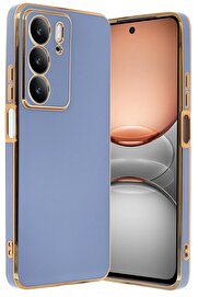 CepteToptan Realme C75 4G Kılıf Volet Silikon - Mavi - DROPX8857-6670