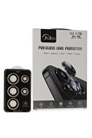 CepteToptan Samsung Galaxy S24 Ultra PVD Metal Kamera Lens - Gold - DROPX4948-6352