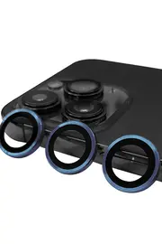 CepteToptan iPhone 15 Pro Raze Metal Kamera Lens - Lacivert - DROPX2218-7588