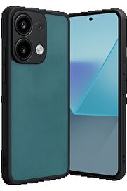 CepteToptan Xiaomi Redmi Note 13 Pro 4G Kılıf Aras Deri Kapak - Açık Yeşil - DROPX6633-1860