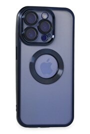 CepteToptan iPhone 15 Pro Max Kılıf Slot Silikon - Lacivert - DROPX1027-7472
