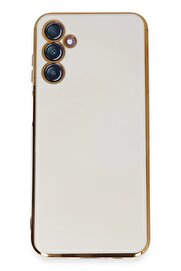 CepteToptan Samsung Galaxy M14 5G Kılıf Volet Silikon - Beyaz - DROPX1155-6629