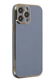 CepteToptan iPhone 14 Pro Max Kılıf Volet Silikon - Mavi - DROPX2502-3099