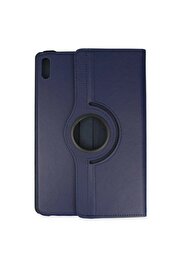 CepteToptan Huawei MatePad SE 11 Kılıf 360 Tablet Deri Kılıf - Lacivert - DROPX8142-4623